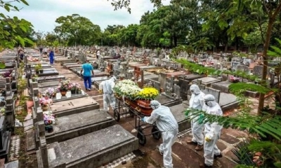 Brasil acumula 615 179 fallecidos y 22 118 782 contagios desde que el coronavirus llegó al país. 