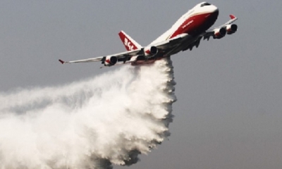 Supertanker en pleno vuelo/Foto. RRSS