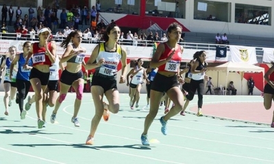 Competencia de atletismo