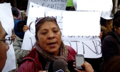 Lily Cortez, presidenta de la Organización de Trabajadoras Nocturnas de Bolivia/Foto. RRSS
