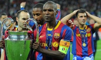 Eric Abidal ganó la Champions League con el Barcelona en el 2009 y el 2011, cuando ya había sido diagnosticado con cáncer.