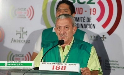 El secretario de Salud, Óscar Urenda, el primero de los funcionarios con coronavirus. / Foto: Archivo