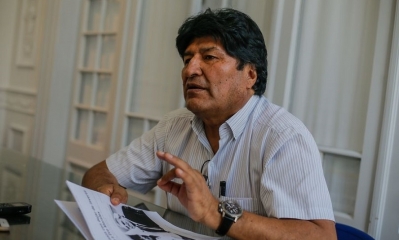 El expresidente Evo Morales (archivo).