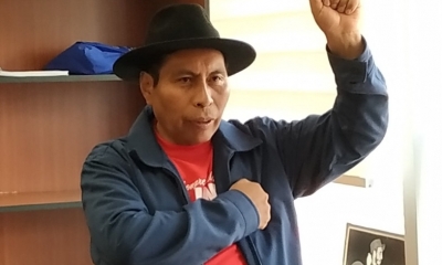 Rodolfo Machaca, viceministro de Interculturalidad/Foto. MCYT