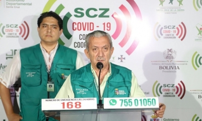 El secretario de Salud de la Gobernación de Santa Cruz, Óscar Urenda. / Foto: Archivo
