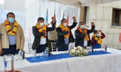 Presidente Arce inaugura laboratorio para monitoreo de agua del Río Guadalquivir