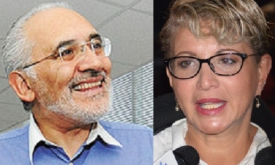 Carlos Mesa y Susana Rivero/Foto. Kandire