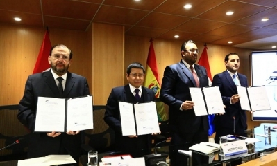 El proyecto del tren bioceánico tiene hasta la fecha un estudio de pre inversión hecho por Bolivia