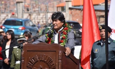 Presidente Evo Morales.