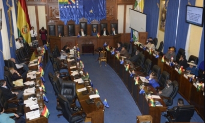 El pleno de la Cámara de Senadores eligió el viernes en consenso a su nueva Directiva, comisiones y comités para la gestión legislativa 2018-2019