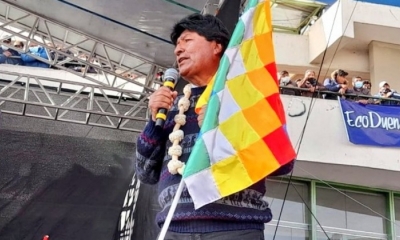 Evo Morales. Foto: Su Twitter