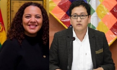 Brizuela Arévalo en vida y Álvaro Torrez/Foto. Kandire