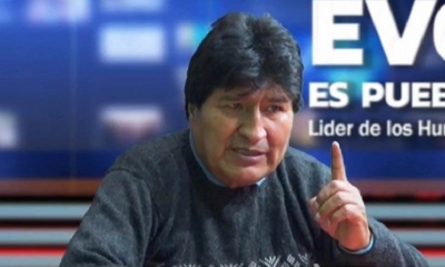 Evo Morales en Argentina 