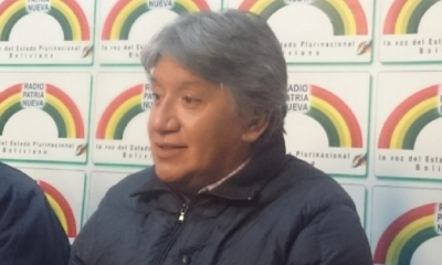 Claure manifestó que en esa zona aún se realiza el proceso de construcción de un nuevo sistema de agua denominado Chuquiaguillo