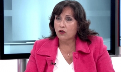 La vicepresidenta electa de Perú, Dina Boluarte.