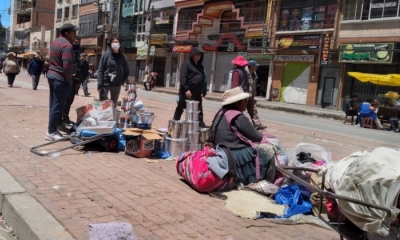 conomía informal en la ciudad de El Alto. Foto: ANF