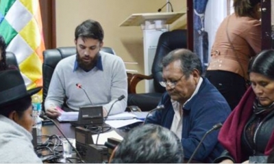 Walter Roque, diputado del MAS/Foto. RRSS