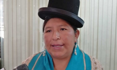 La diputada del MAS Concepción Ortiz