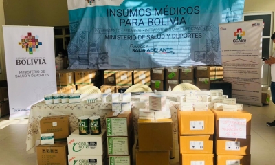 Los medicamentos que se entregaron son para terapia intensiva y el tratamiento de casos de COVID-19, además de complementos nutricionales.