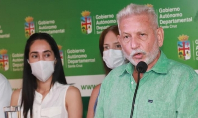 El gobernador de Santa Cruz, Rubén Costas