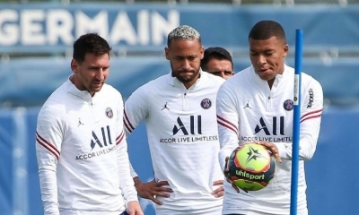 Neymar, Messi y Mbappe están nominados al premio The Best 
