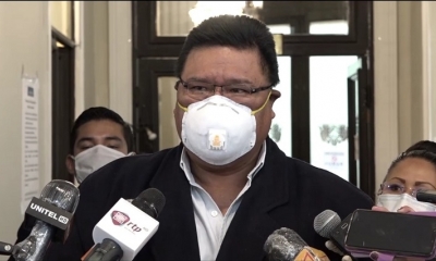Sergio Choque, presidente de la Cámara de Diputados. 