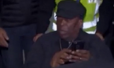 El astro se encuentra internado desde hacer dos semanas/Foto. Captura de pantalla