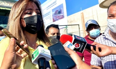 La viceministra de Comunicación, Gabriela Alcón Merubia.