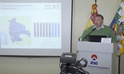 El director del Instituto Nacional de Estadística (INE), Humberto Arandia. 