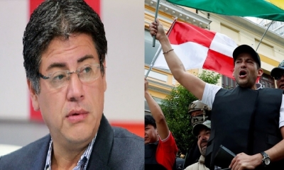 Jerjes Justiniano y Luis Fernando Camacho