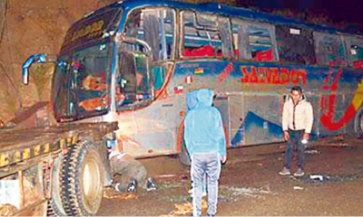 Dos muertos fue el saldo que dejó el fatal accidente suscitado el martes por la noche en inmediaciones de Paria