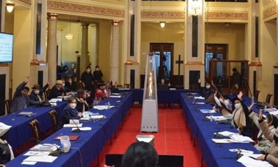 El pleno de la Cámara de Senadores