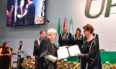  Doctor Honoris Causa al gestor cultural y mecenas Marcelo Araúz Lavadenz
