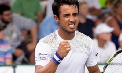 Hugo Dellien enfrentará a un japonés/Foto. RRSS
