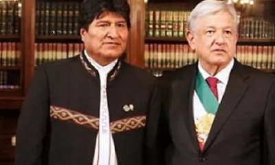 Evo Morales y AMLO/Foto. RRSS