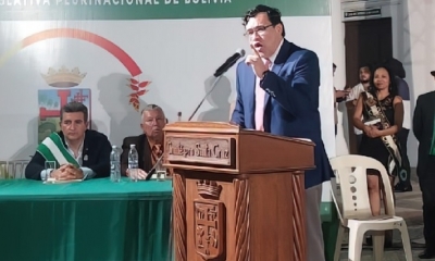 El presidente de la Cámara de Diputados, Jerges Mercado