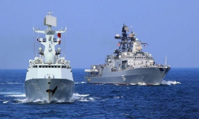 China destaca el nivel más alto de relaciones militares con Rusia