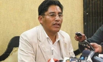 Félix Patzi, gobernador de La Paz/Foto. RRSS
