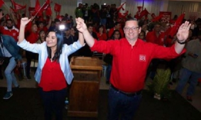 Shirley Franco y Óscar Ortiz/Foto. RRSS