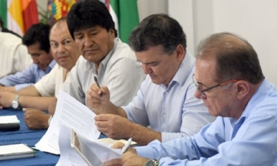 El acuerdo se firmó en Santa Cruz el martes
