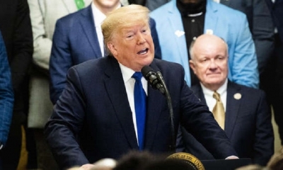 Donald Trump se jacta de que logró un 