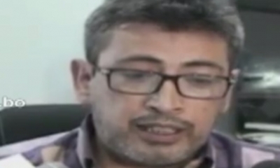 Eduardo Gonzales,juez de Sentencia N° 1 de la Capital/Foto. Captura de pantalla