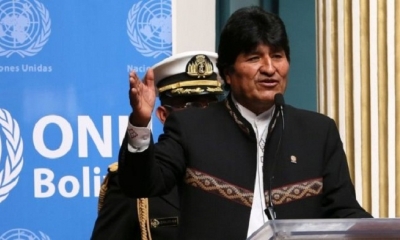 Presidente Evo Morales.