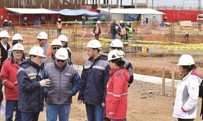 Funcionarios de Rosatom Overseas en una anterior inspección al Centro de Investigación. Foto:ABEN