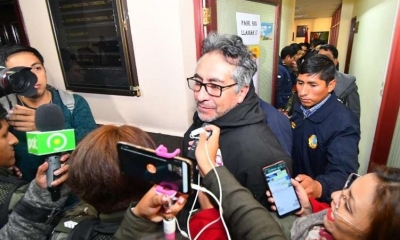 El asambleísta por el Movimiento Al Socialismo (MAS) Gustavo Torrico