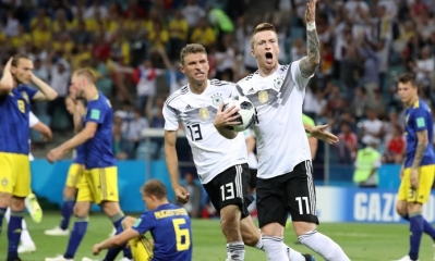 Tony Kroos se convirtio en el héroe de la selección alemana luego de marcar el segundo gol en los minutos finales del partido. Foto: RT