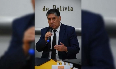 El fiscal general del Estado, Juan Lanchipa.
