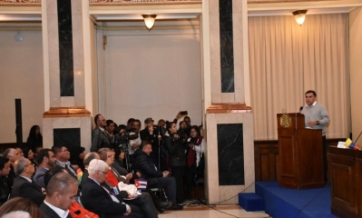 El ministro de la Presidencia, Juan Ramón Quintana