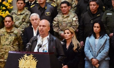 El ministro de Gobierno, Arturo Murillo. ARCHIVO APG