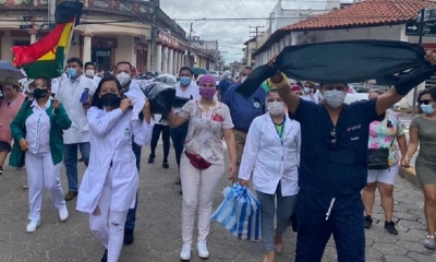 Movilización pasada en Santa Cruz